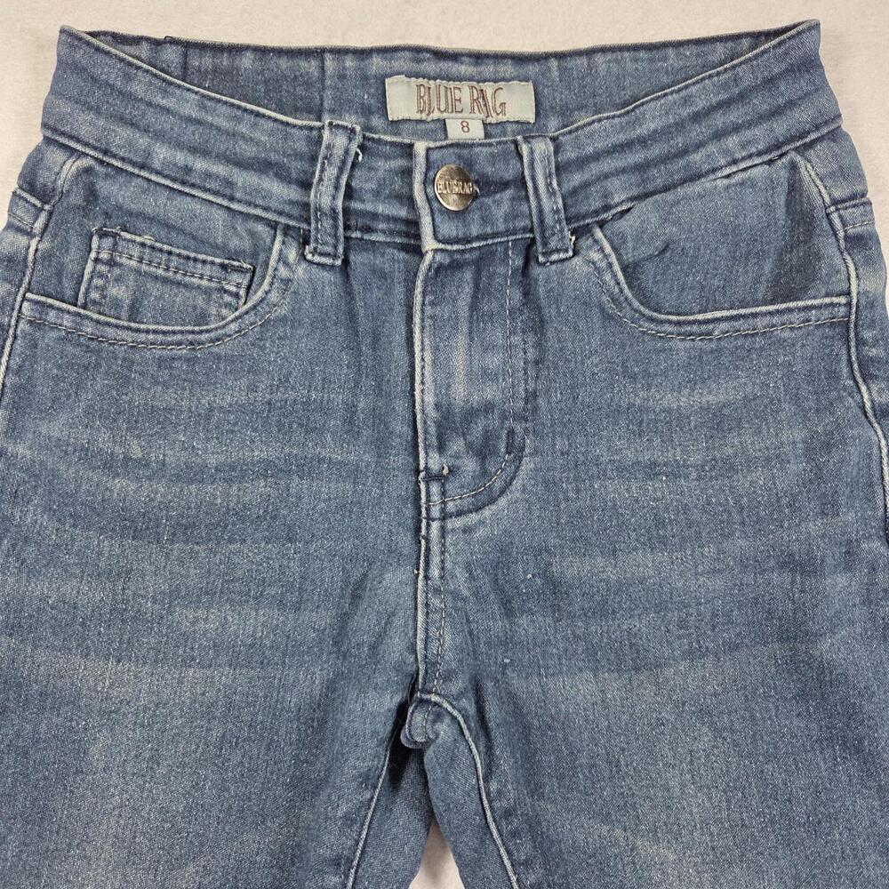 Blue Rag Size 8 Women's Skinny Capris Jeans 24x22 - Picture 3 of 12